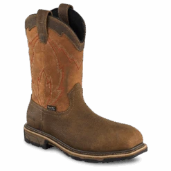 'Irish Setter' Men's 11" Marshall EH WP Safety Toe - Tan / Brown