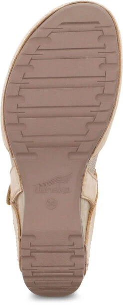 'Dansko' Women's Tiffani - Tan Milled Burnished -Shoes Specialty Store bottom 1710371600 1024x1024@2x