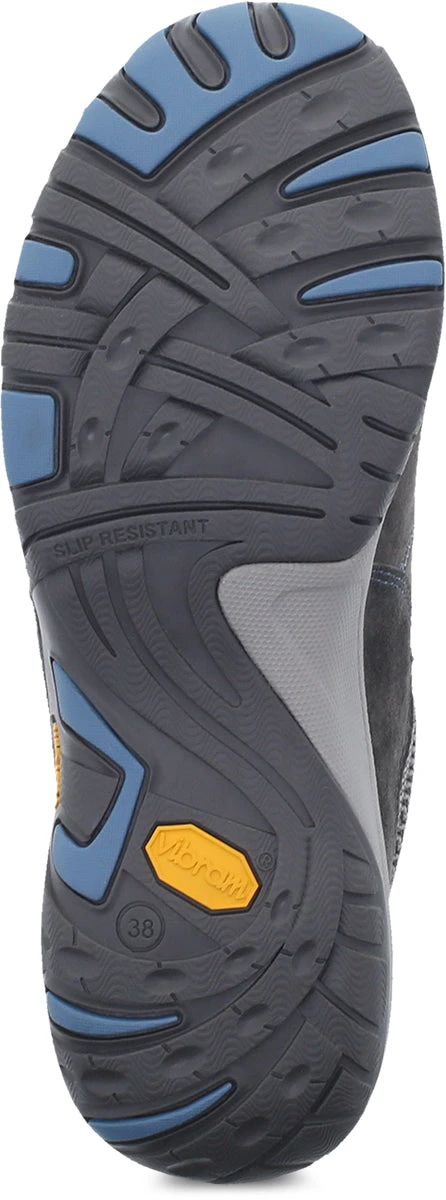 'Dansko' Women's WP Paisley - Grey / Blue Suede 5 'Dansko' Women's WP Paisley - Grey / Blue Suede - Image 3