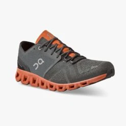 'On Running' Men's Cloud X - Rust / Rock -Shoes Specialty Store cloud x 2 fw21 rust rock m g6 1024x1024@2x