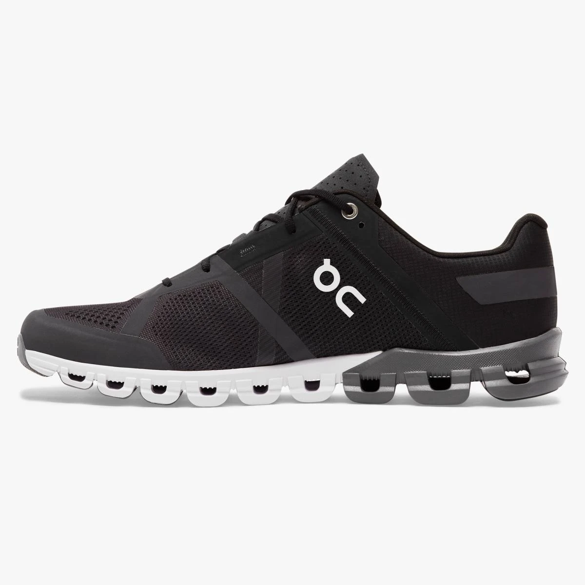 'On Running' Men's Cloudflow - Black / Asphalt 8 'On Running' Men's Cloudflow - Black / Asphalt - Image 6