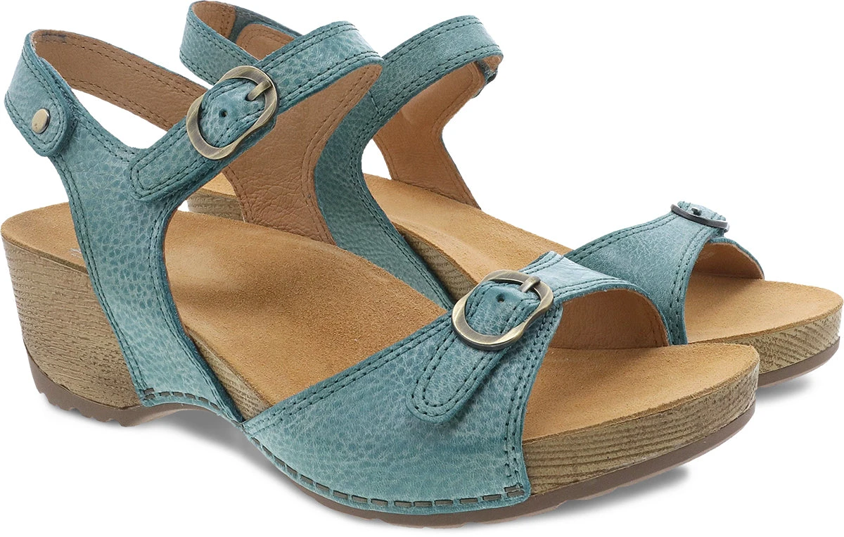 'Dansko' Women's Tricia - Lagoon Milled Burnished 7 'Dansko' Women's Tricia - Lagoon Milled Burnished - Image 5